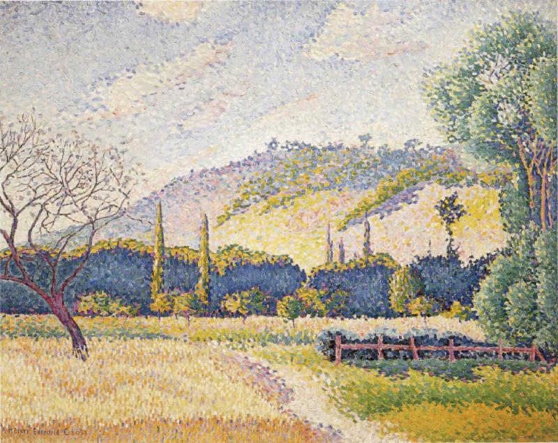 Henri Edmond Cross Landscape France oil painting art